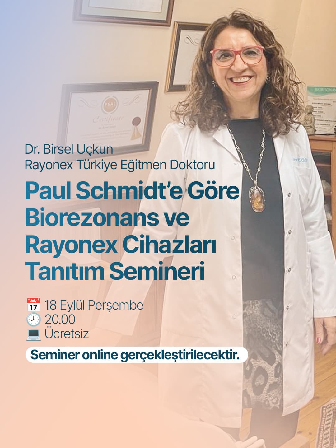 Paul Schmidt’e göre Biorezonans ve Rayonex Cihazları Tanıtım Semineri etkinlik görseli