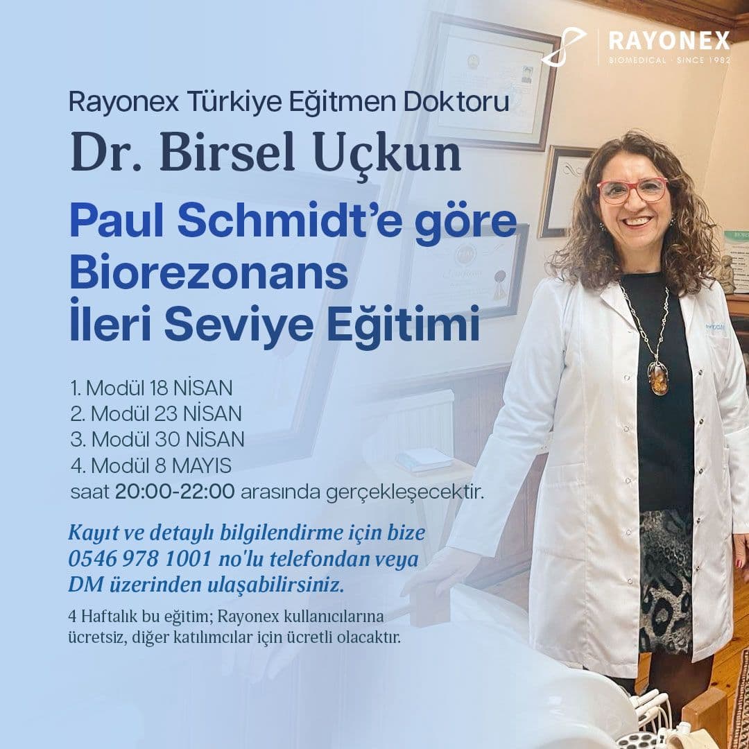 Dr. Birsel Uçkun Paul Schmidt'e Göre Biorezonans İleri Seviye Eğitimi etkinlik resmi